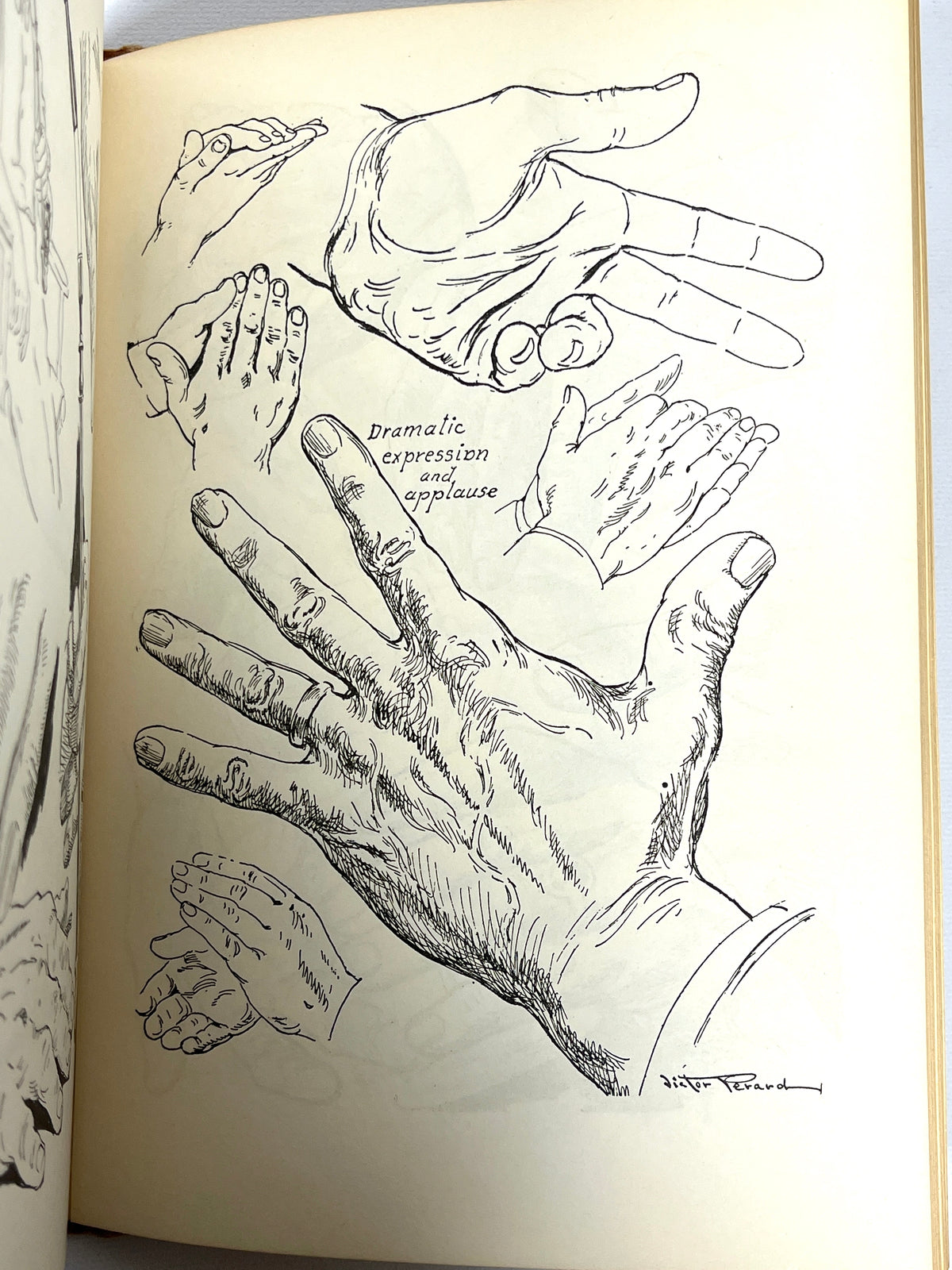 Hands and Their Construction, Victor Perard, 1940, Good + HC