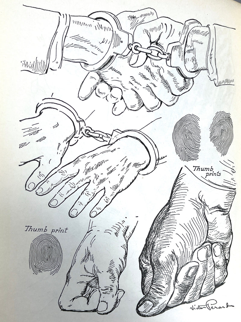 Hands and Their Construction, Victor Perard, 1940, Good + HC
