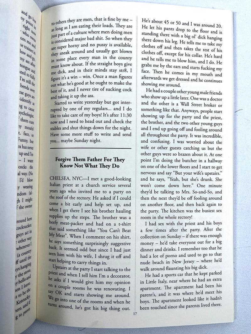 Straight to Hell: The Manhattan Review of Unnatural Acts, Issue 67, Very Good + SC 18+