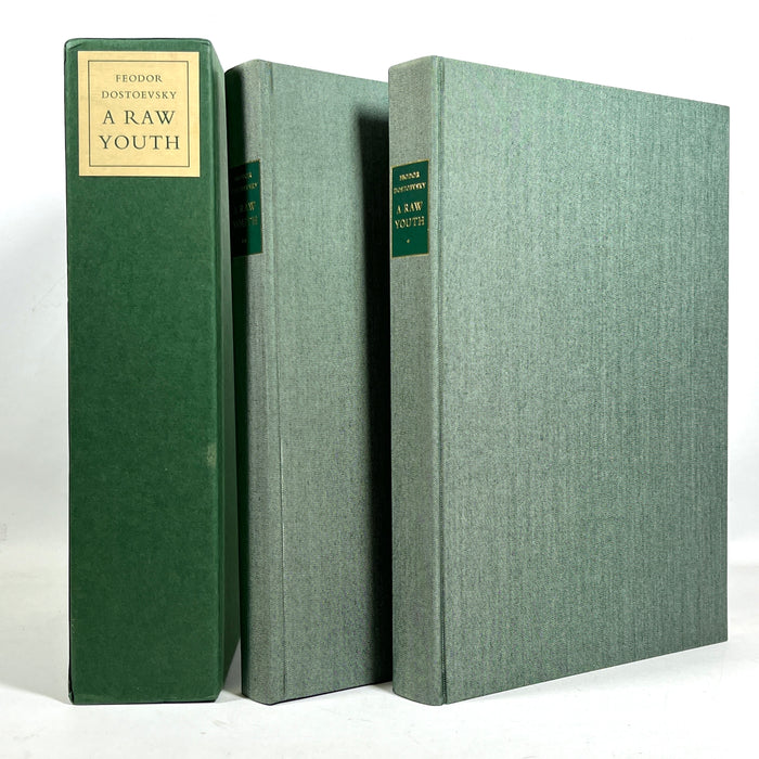 A Raw Youth, Feodor Dostoevsky, Limited Editions Club, 1974, volume 1 & 2, NF HC