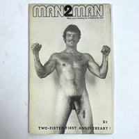 Man 2 Man, Issue 6, Mansquared Publishing, 1981, Very Good softcover