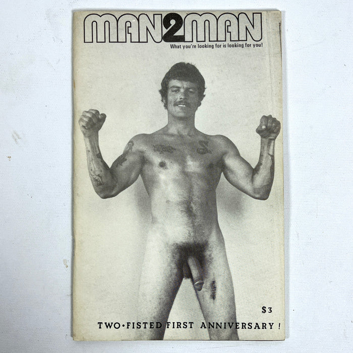 Man 2 Man, Issue 6, Mansquared Publishing, 1981, Very Good softcover