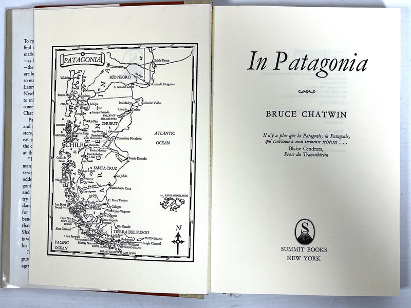 In Patagonia, Bruce Chatwin, 1977, Near Fine hard cover & dustjacket