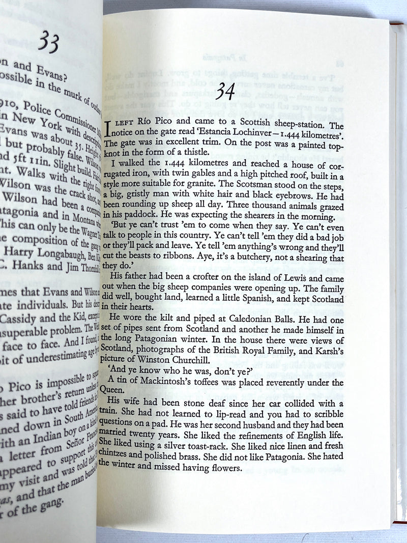 In Patagonia, Bruce Chatwin, 1977, Near Fine hard cover & dustjacket