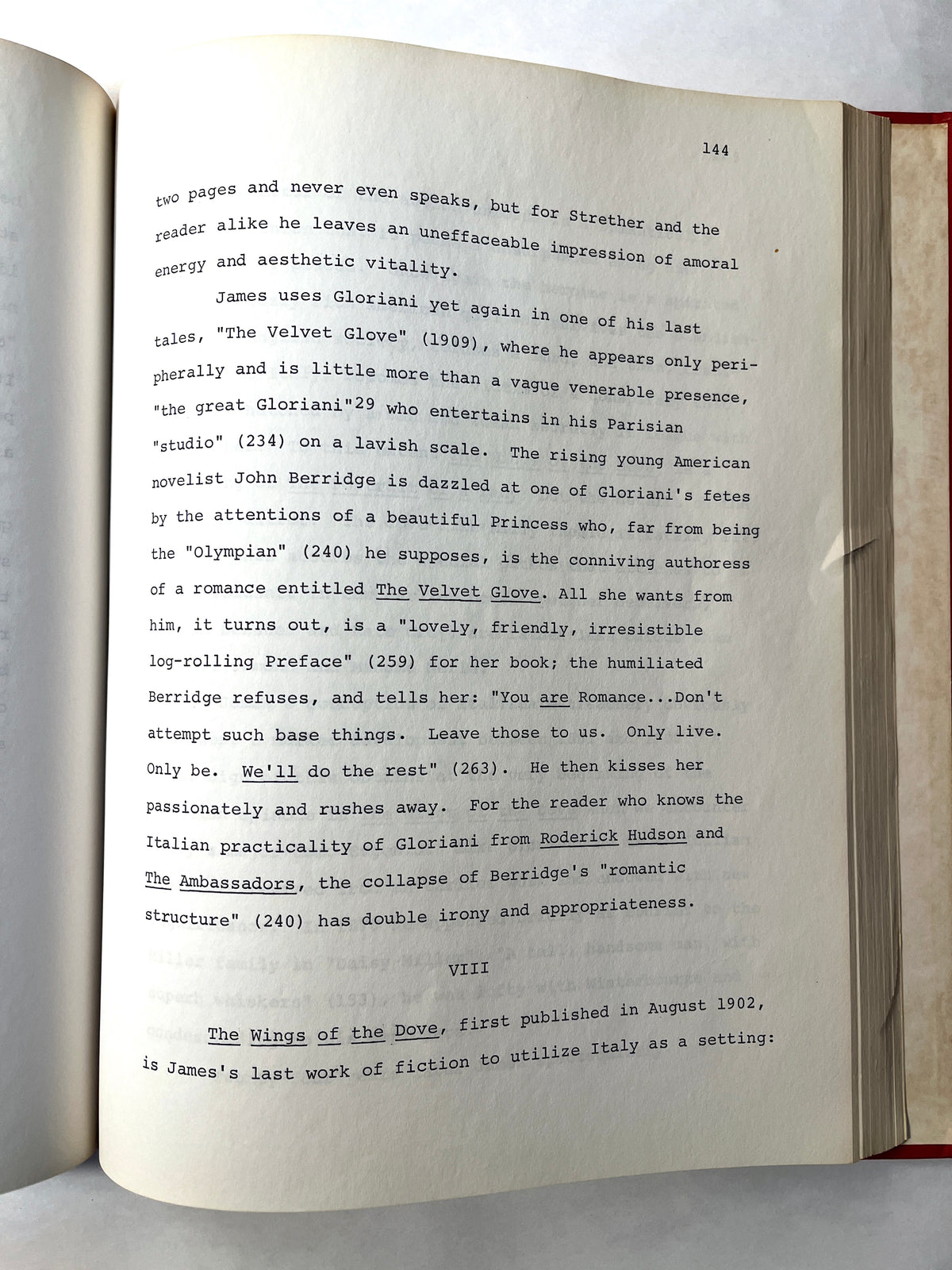 Sensuous Pessimism: Italy in the Work of Henry James, Carl Edwin Maves, Thesis, VG