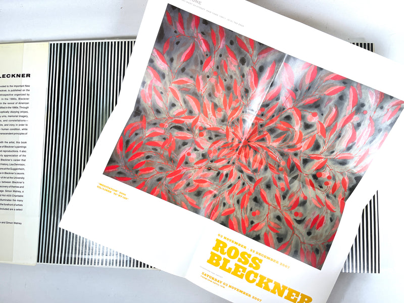 Ross Bleckner, Guggenheim Museum, 1995, Near Fine HC, Very Good + DJ