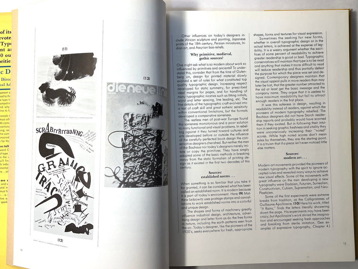 Typographic Directions: Advertising Directions 4: Trends in Visual Ad...1964, NF w/VG DJ