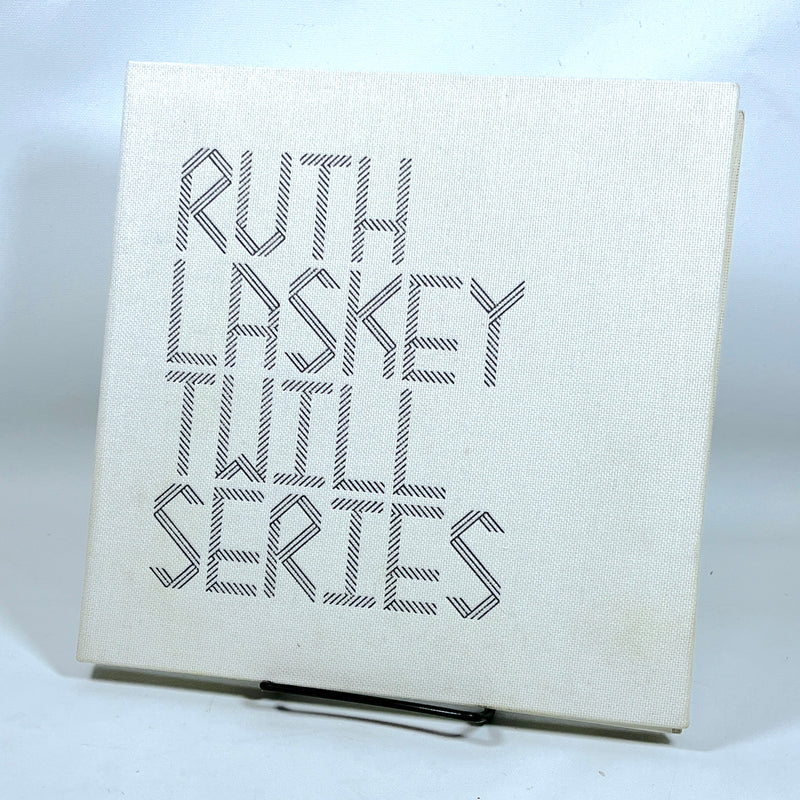 Twill Series, Ruth Laskey, textile artist, 2021, Near Fine hardcover