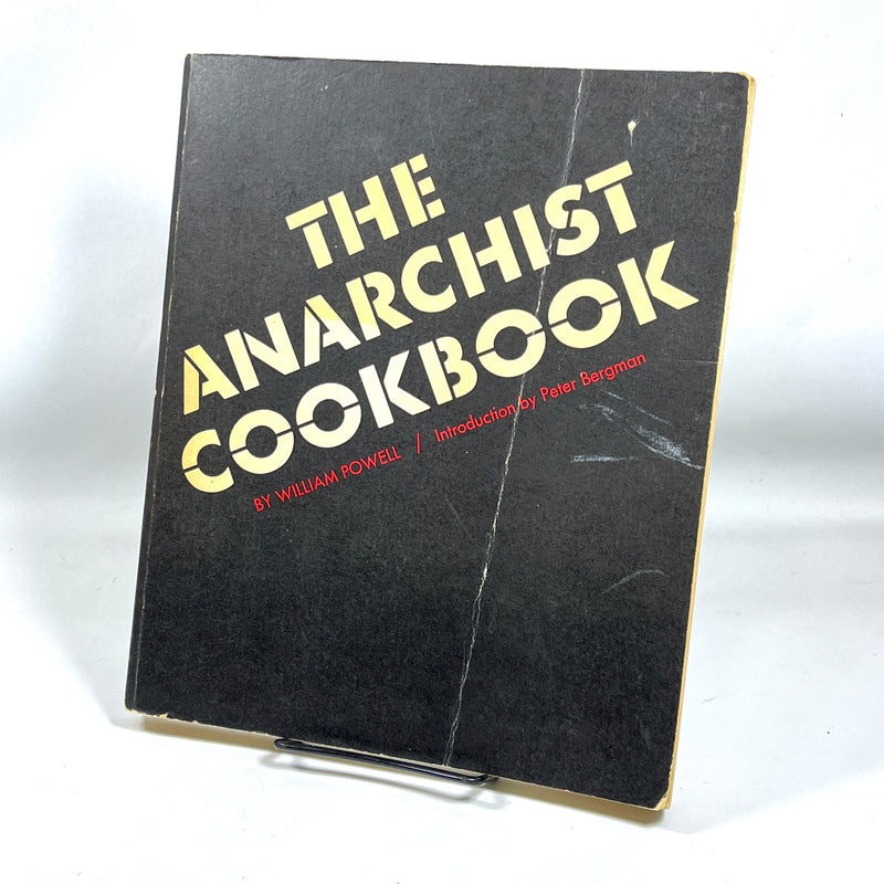 William Powell, The Anarchist Cookbook, 2nd print, Very Good - softcover, 1971