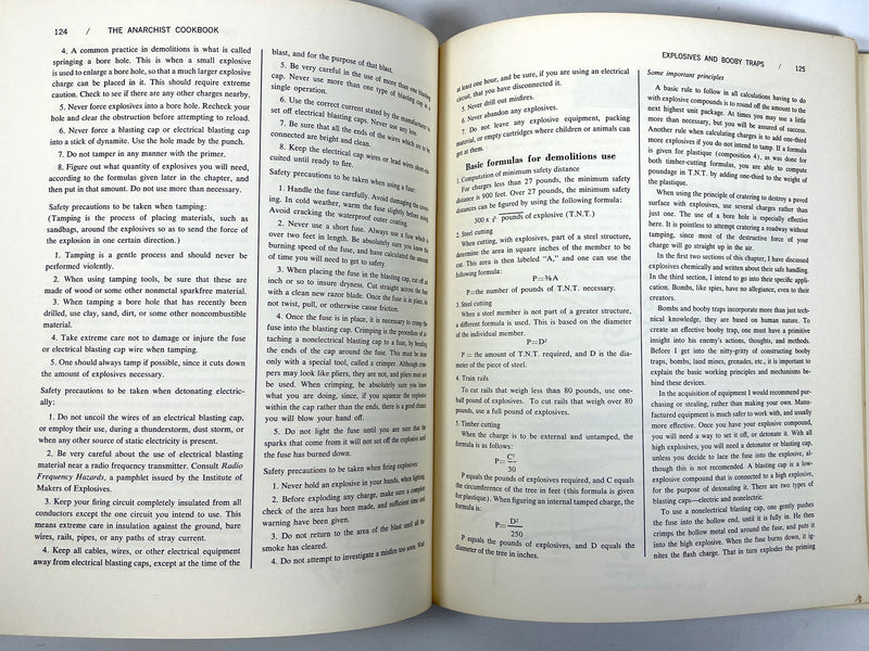 William Powell, The Anarchist Cookbook, 2nd print, Very Good - softcover, 1971