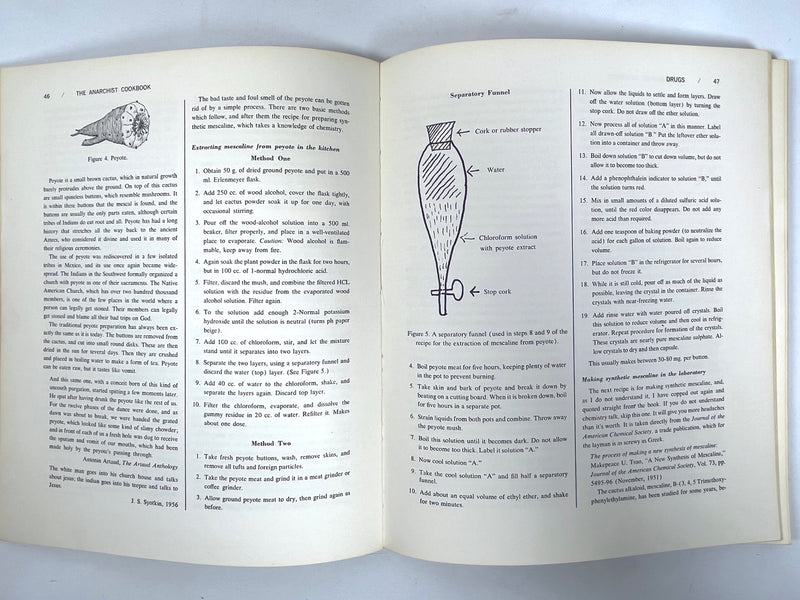 William Powell, The Anarchist Cookbook, 2nd print, Very Good - softcover, 1971