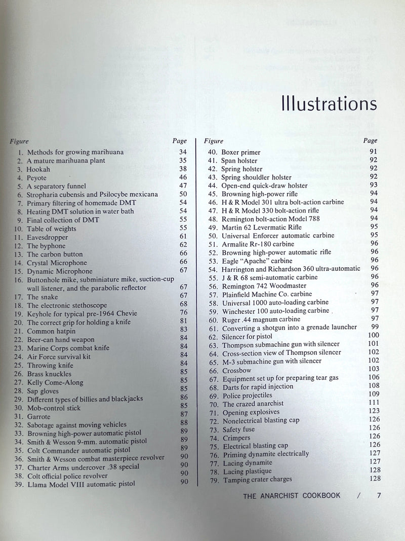 William Powell, The Anarchist Cookbook, 2nd print, Very Good - softcover, 1971