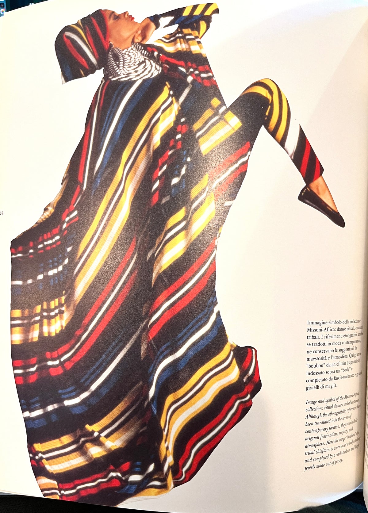 Africa di Missoni per Italia 90, 1990, Missoni-Africa Collection Catalog, Fine