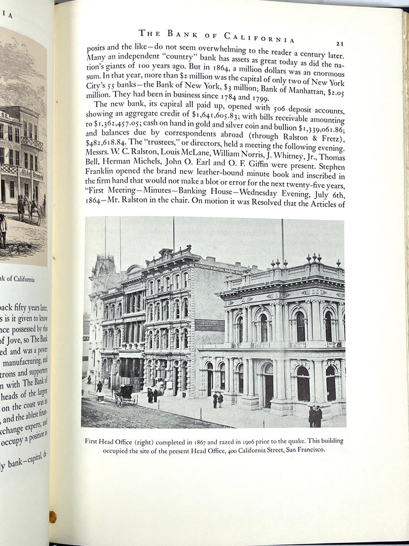 400 California Street, Neill C. Wilson, Bank of California, 1964, Very Good + softcover