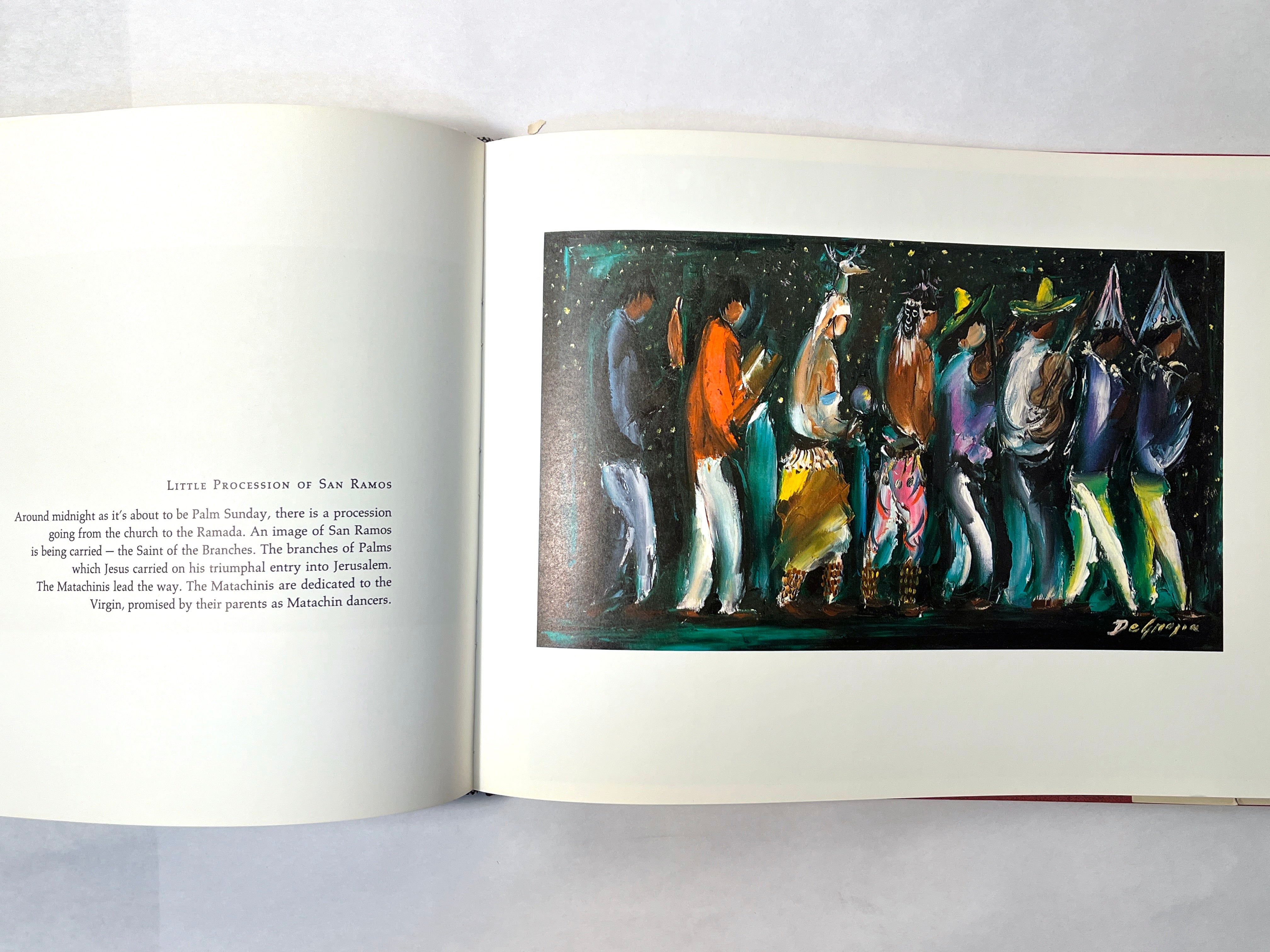 De Grazia Paints the Yaqui Easter, Ted De Grazia, SIGNED, 1968