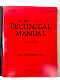 Star Trek: Star Fleet Technical Manual, Franz Joseph, SIGNED by George Takei, VG+ SC