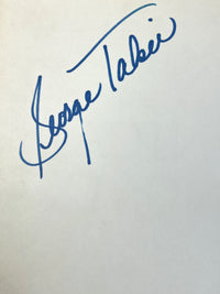 Star Trek: Star Fleet Technical Manual, Franz Joseph, SIGNED by George Takei, VG+ SC