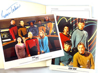 Star Trek: Star Fleet Technical Manual, Franz Joseph, SIGNED by George Takei, VG+ SC