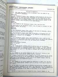 Star Trek: Star Fleet Technical Manual, Franz Joseph, SIGNED by George Takei, VG+ SC