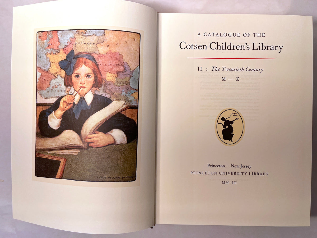 A Catalogue of The Cotsen Children's Library: 20th Century, 2 Vols., 2000, HC, New