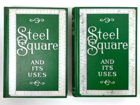 Steel Square and Its Uses, William Radford, 2 Vol, 1914, Very Good + hardcover