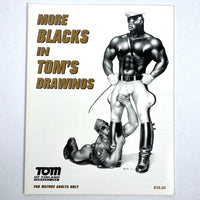More Blacks in Tom's Drawings, Tom of Finland Company, 1997, 18+, Very Good softcover.