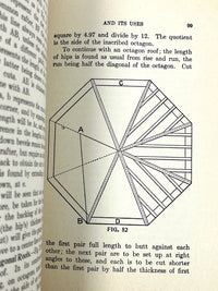 Steel Square and Its Uses, William Radford, 2 Vol, 1914, Very Good + hardcover