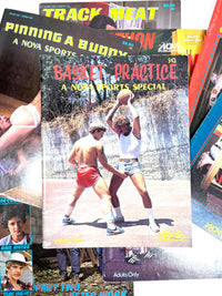 Nova Studio Loop Magazines, 1977-1986, Lot of 10, G-VG +, RARE Gay interest