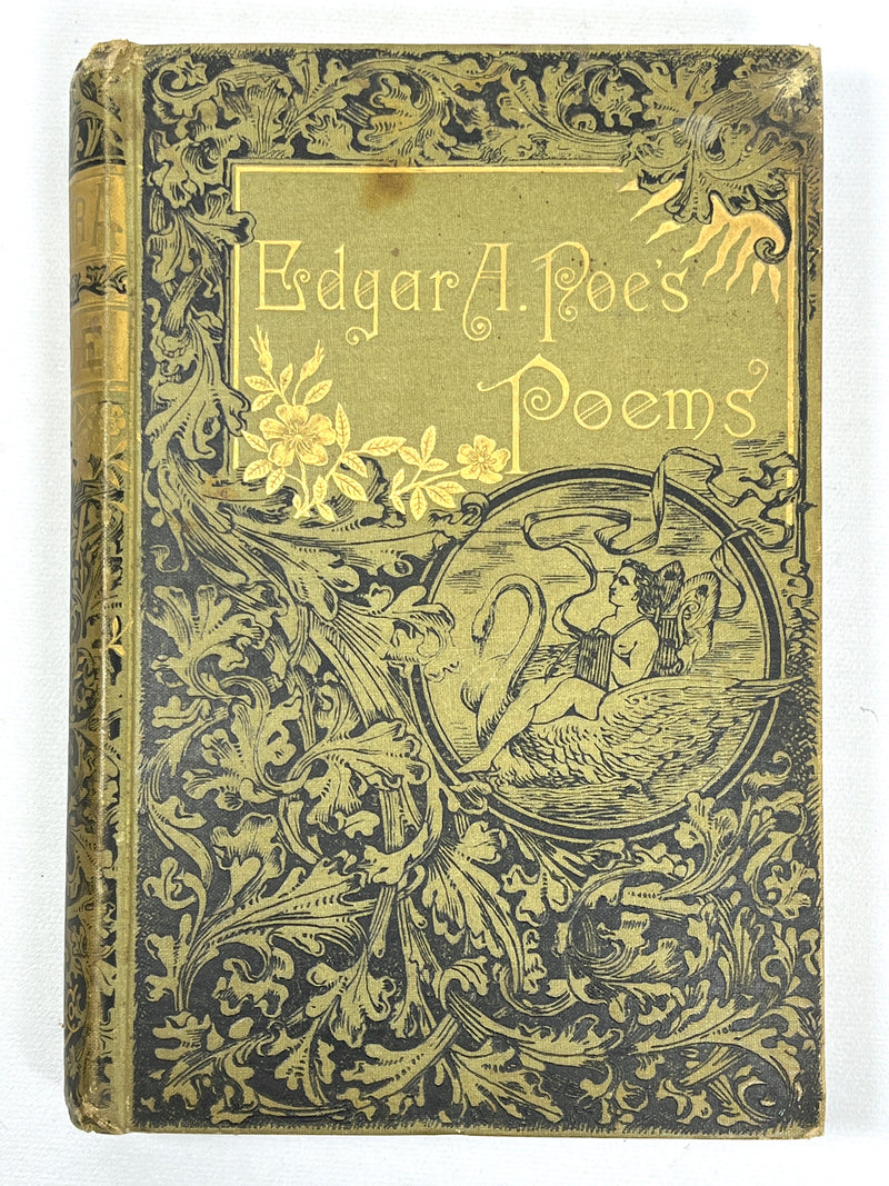 Poems of Edgar Allan Poe with Memoir, Thomas Y. Crowell & Co., 1882, Very Good HC