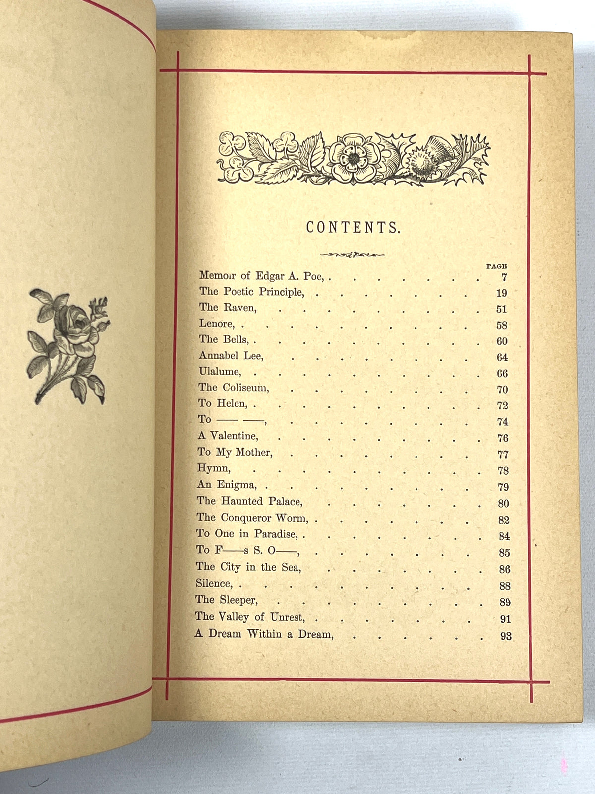 Poems of Edgar Allan Poe with Memoir, Thomas Y. Crowell & Co., 1882, Very Good HC