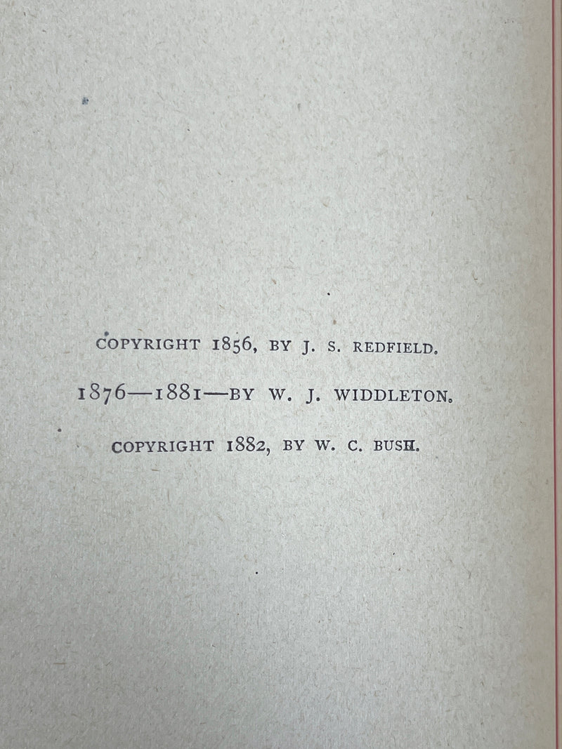 Poems of Edgar Allan Poe with Memoir, Thomas Y. Crowell & Co., 1882, Very Good HC