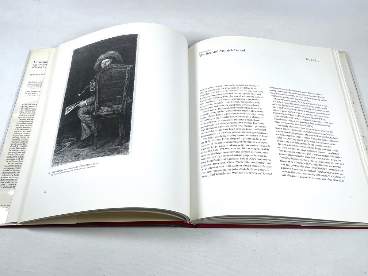 Unsuspected Genius: The Art and Life of Frank Duveneck, 1987, Near Fine HC w/dust jacket