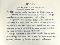 Scenes in Venice, Louis K. Harlow, Samuel E. Cassino 1889, Good hardcover