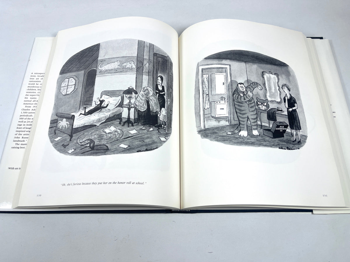 The World of Charles Addams, Alfred A. Knopf, First Edition, 1991, Near Fine HC w/dust jacket