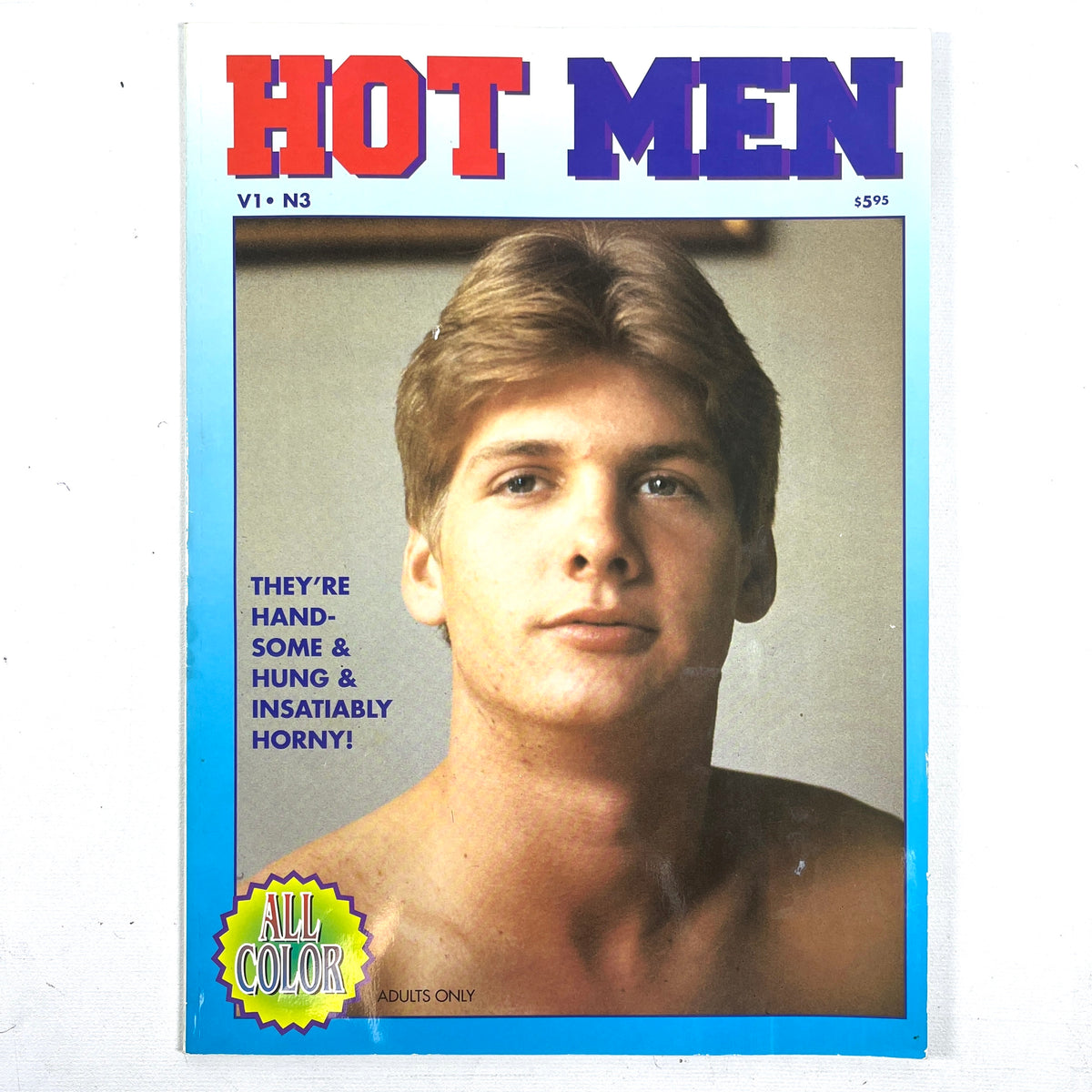 Hot Men, Vol 1, No 3, Very Good+ softcover, gay interest