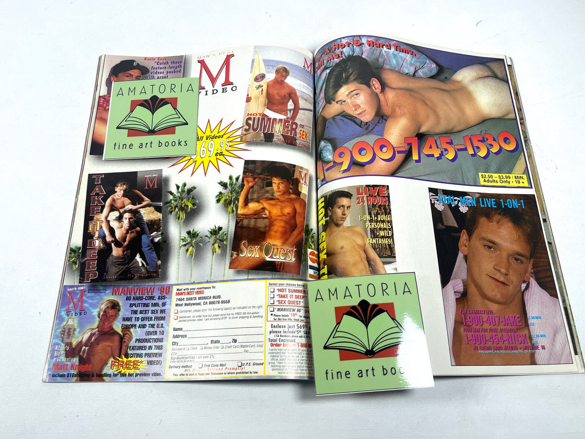 Hot Men, Vol 1, No 3, Very Good+ softcover, gay interest