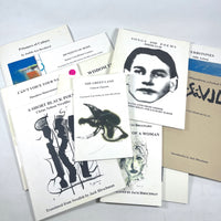 Jack Hirschman et al, Various CC Marimbo Publications 2005-2015, VG SCs x14