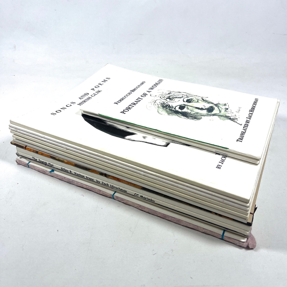 Jack Hirschman et al, Various CC Marimbo Publications 2005-2015, VG SCs x14