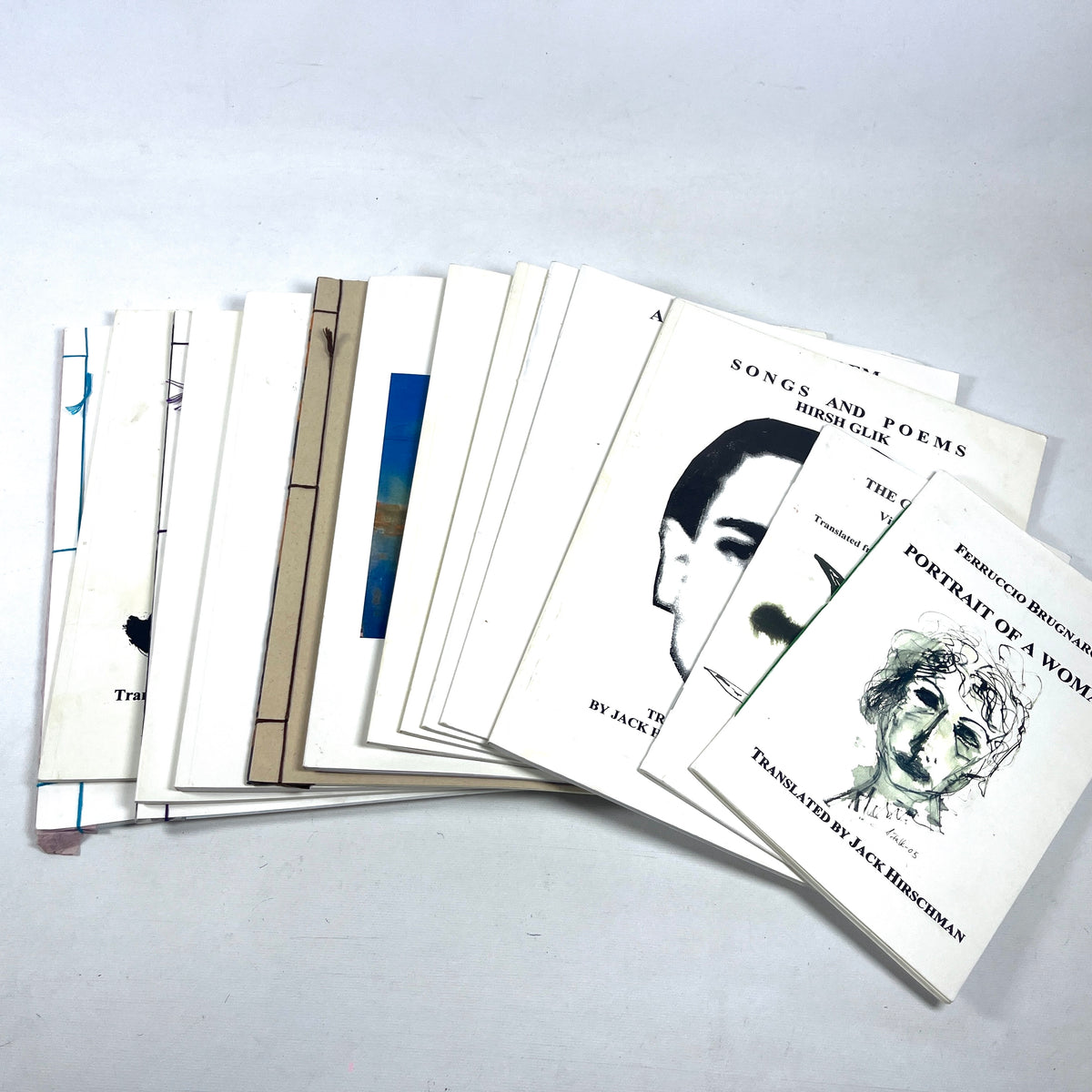 Jack Hirschman et al, Various CC Marimbo Publications 2005-2015, VG SCs x14