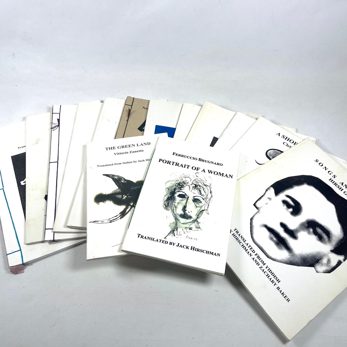 Jack Hirschman et al, Various CC Marimbo Publications 2005-2015, VG SCs x14