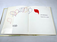 Jack Hirschman, YOD, Trigram Press 1966, VG SC Ltd Ed in slipcase