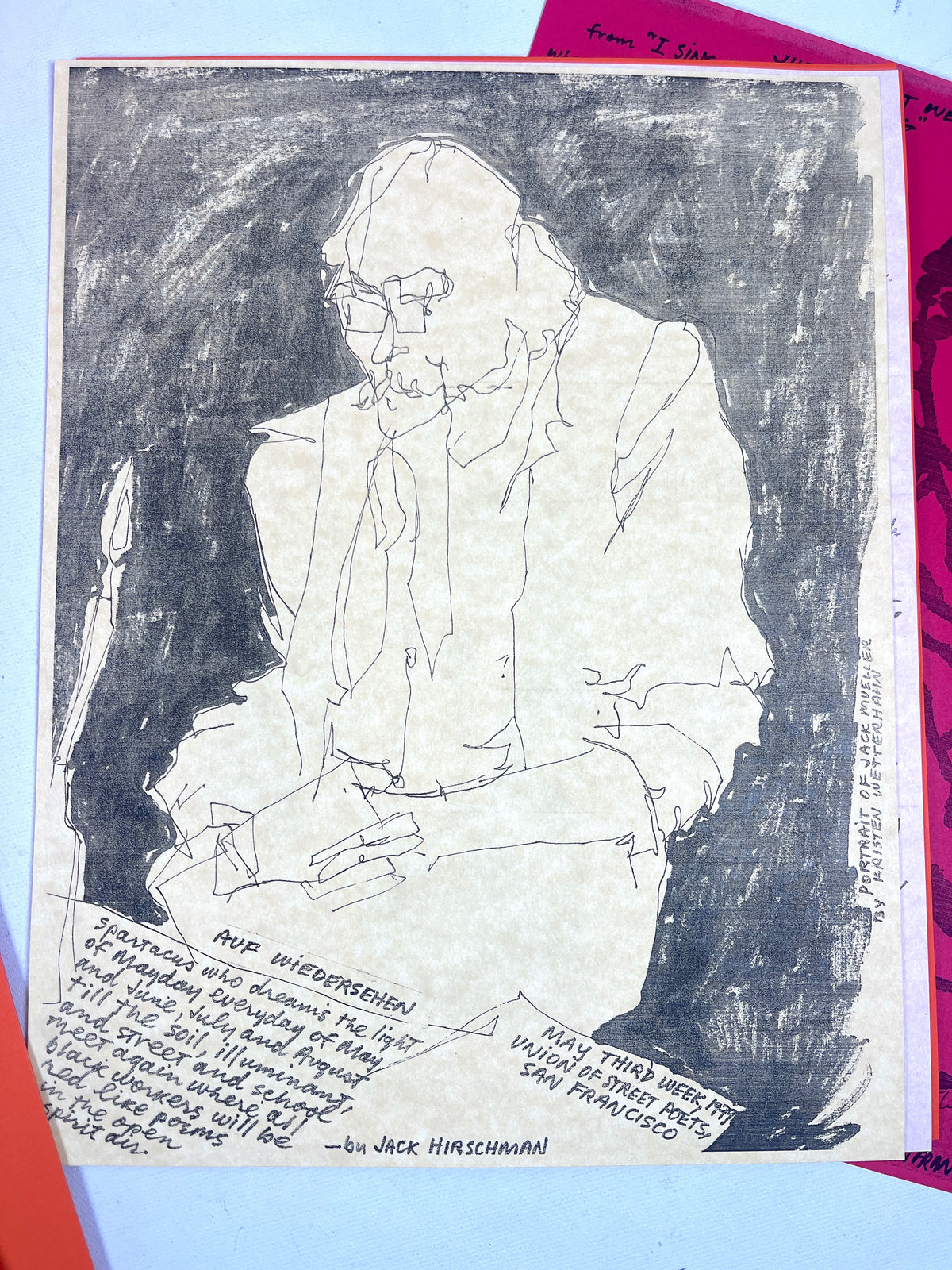 Jack Hirschman, Talking Leaves 1979, Sore Dove 2013, VG SIGNED Ltd. Ed box
