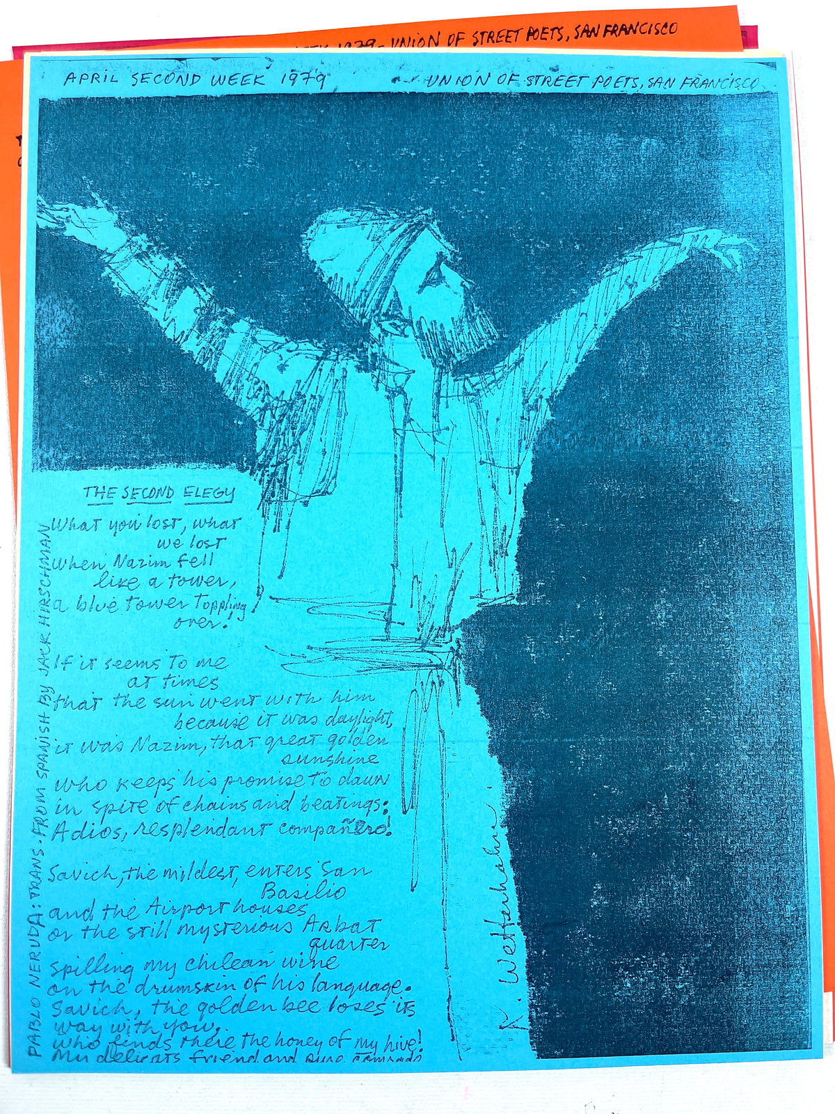 Jack Hirschman, Talking Leaves 1979, Sore Dove 2013, VG SIGNED Ltd. Ed box