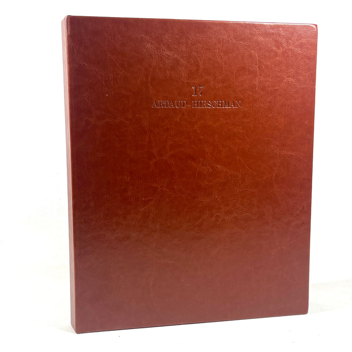 Jack Hirschman, 17 Poems by Antonin Artaud, Sore Dove 2013, NF SIGNED Ltd Ed box