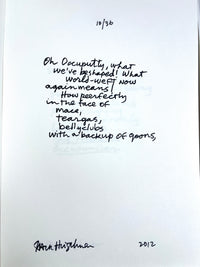 Jack Hirschman, The Ulitsea Arcane, Nicola Viviani 2012, NF SIGNED, org box #15/45
