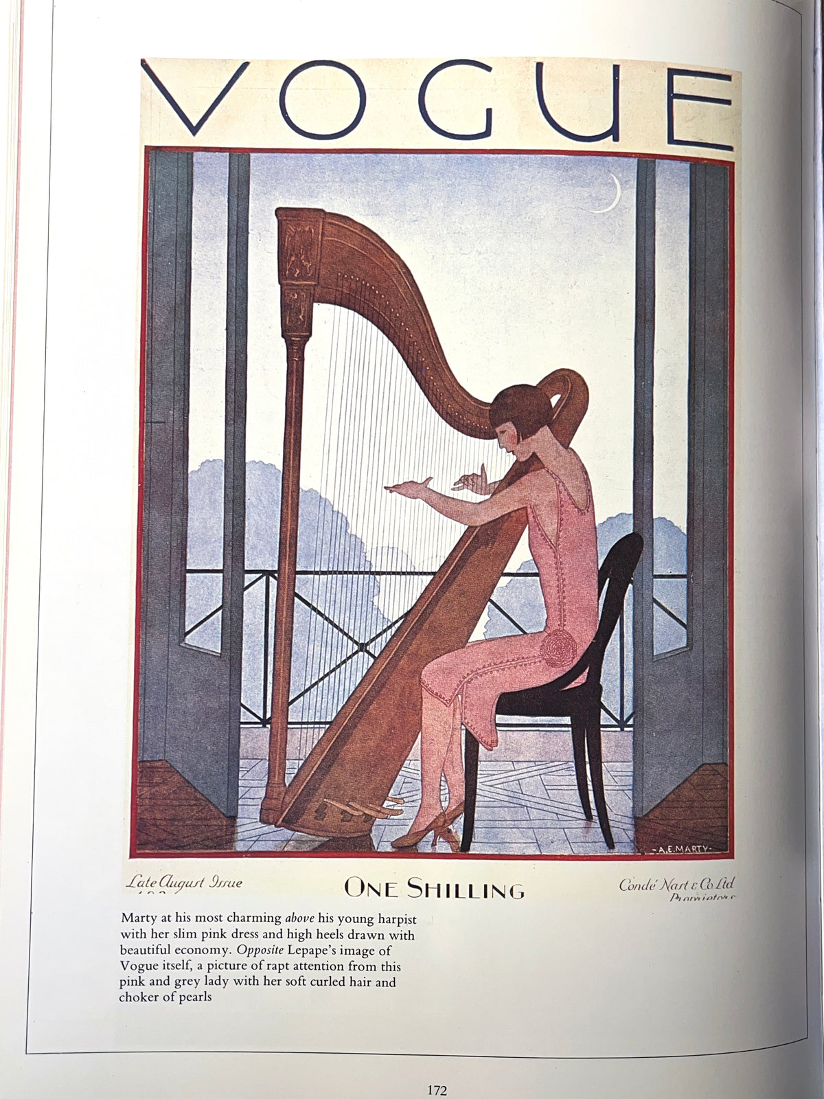 The Art of Vogue: Covers, 1909-1940, 1980, HC, VG, w/DJ.