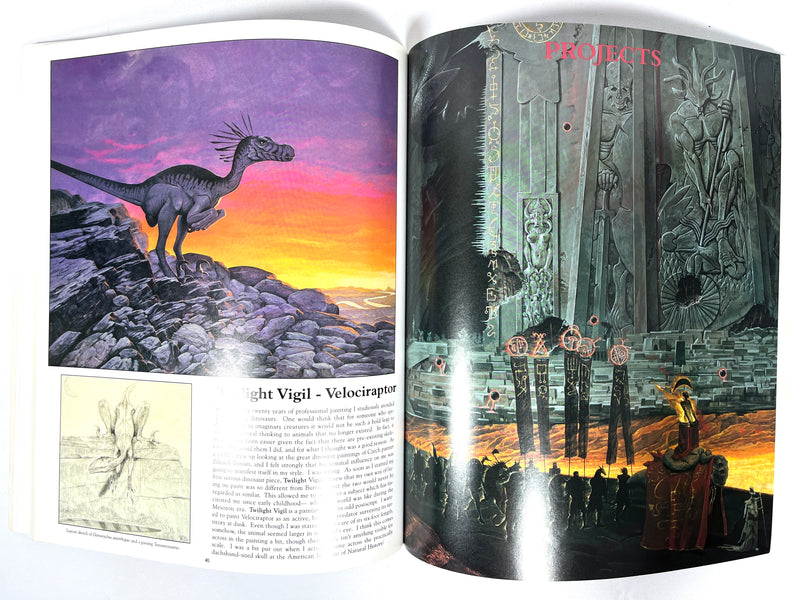 The Alien Life of Wayne Barlowe, Thomas Olson, Near Fine SC