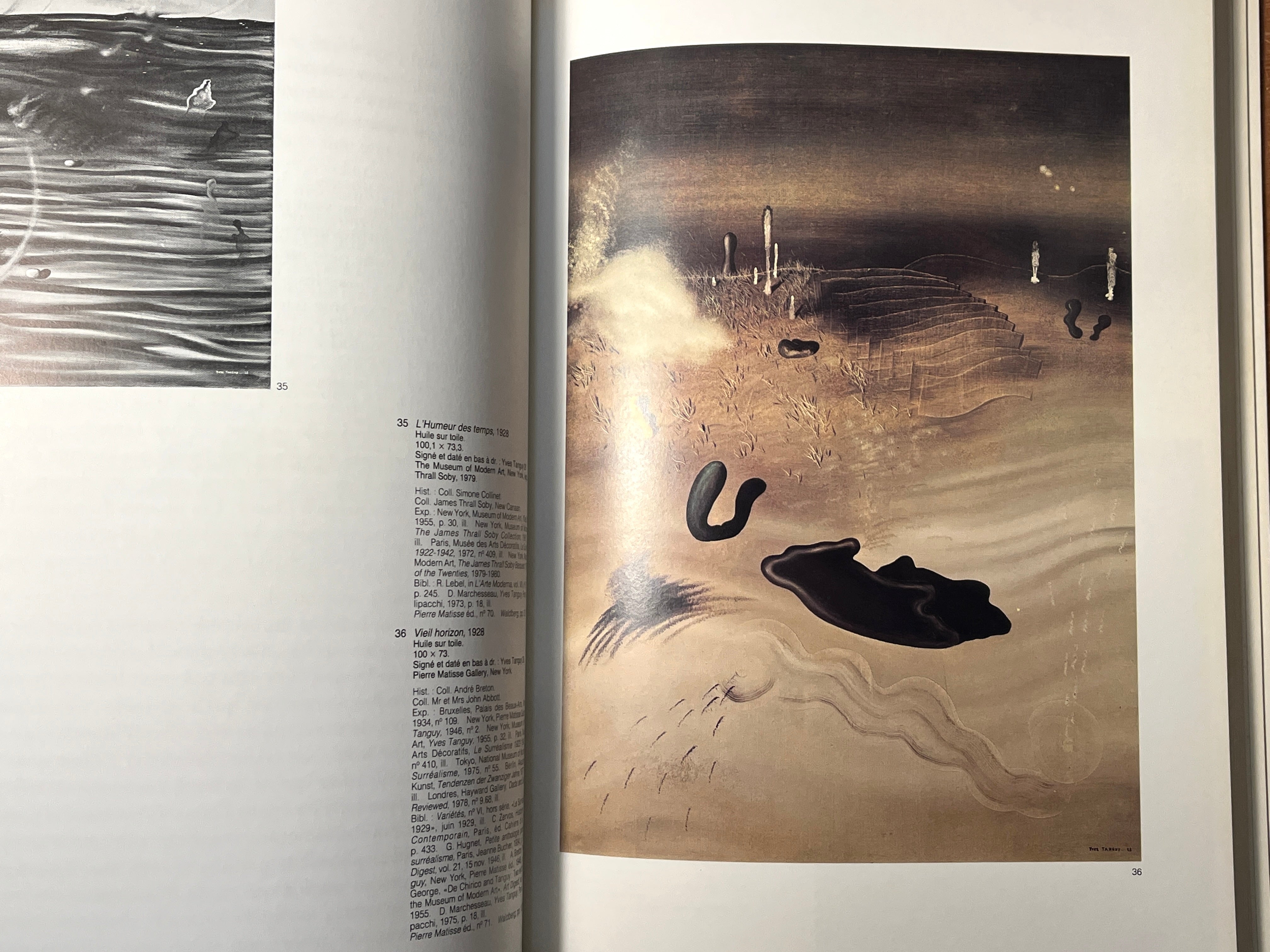 Yves Tanguy: Retrospective 1925-1955. Centre Georges