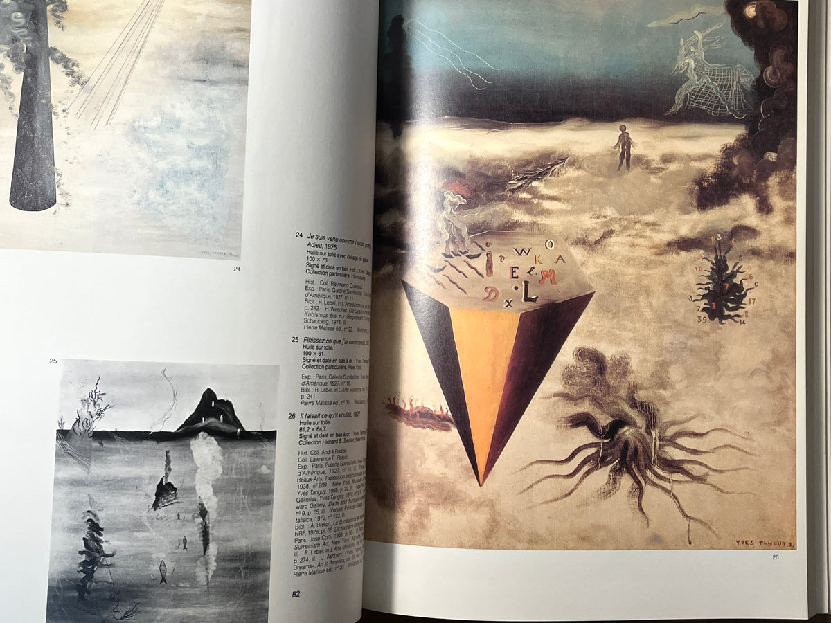 Yves Tanguy: Retrospective 1925-1955. Centre Georges Pompidou 1982. VG SC French Surreal