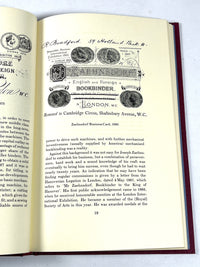 Frank Broomhead, The Zaehnsdorfs (1842-1947): Craft Bookbinders, 1986, Near Fine HC